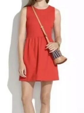 Madewell Skater Dress with Pockets Meduim